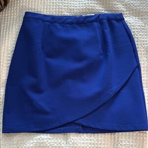 Elegant Blue Women's Skirt